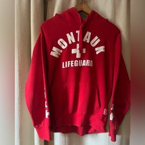Montauk lifeguard sweatshirt